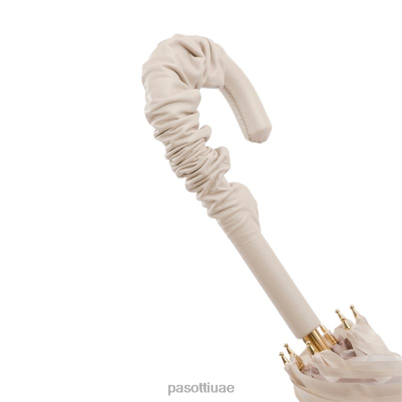 مظلة | 189 55874-153 a35 - مظلة عاجية مع نقاط، قماش مزدوج PASOTTI Z446V465